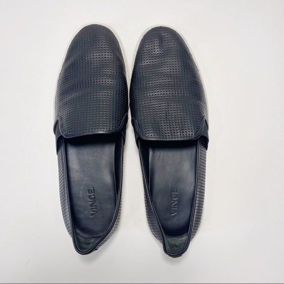 Vince Blair 5 Slip On Sneakers Black Size 10 - Picture 9 of 12